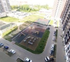 Двухместные апартаменты c 1 комнатой с балконом (двуспальная кровать) в Квартира Видовая квартира в центре Калуги