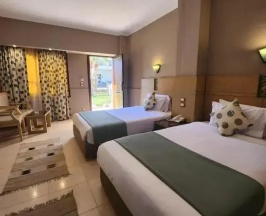 Двухместное бунгало 2 отдельные кровати в Regina Resort and Aqua Park Hurghada