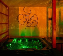 Люкс с террасой в Диса