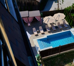 Стандарт с доп. местом и балконом. Вид на море в Val`kont hotel
