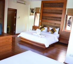 Двухместный полулюкс двуспальная кровать в Salakphet Resort