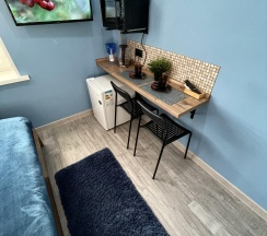 Номер стандарт с 1 двуспальной кроватью с видом на море в Pallada