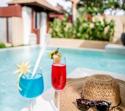Двухместная вилла Grand двуспальная кровать в Pavilion Samui Pool Residence