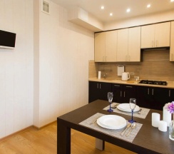 Трёхместные апартаменты с 2 комнатами в Апартаменты Bliss aparts: Centre-Rybinskaya 11