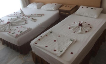 Трёхместный номер Standard с видом на сад в Side Ozgurhan Hotel