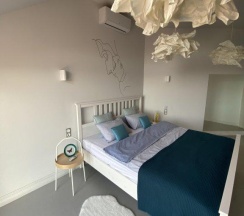 5-местные 2-комнатные апартаменты люкс семейные (мансарда) в Apart Ru Hotel