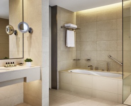 Четырёхместный люкс Exclusive в Pullman Doha West Bay