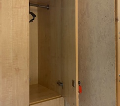 Отдельный четырехместный с двуярусными кроватями в Nice hostel