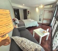 Двухместный номер Standard с видом на сад (двуспальная кровать) в Home16 Hostel 16