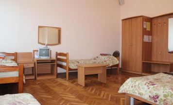 Номер стандарт с 4 односпальными кроватями в Учебный центр Московского областного объединения организаций профсоюзов