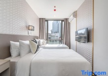 Двухместный номер Standard 2 отдельные кровати в The Rich Residence Sukhumvit Nana