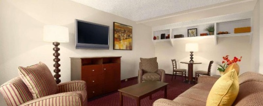 Одноместный люкс в Days Inn Las Vegas at Wild Wild West Gambling Hall