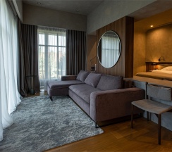 Grand Suite with Lake view в Riviera wellness resort