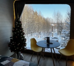 Дом Немо для 2-х гостей с купелью Фурако в лесу в Rodioncevo Eco Village