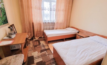 Стандартный номер с 2 односпальными кроватями в Smart Hotel KDO Барнаул