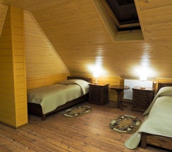 3-местный номер стандарт семейный (мансарда) в Дилижанс