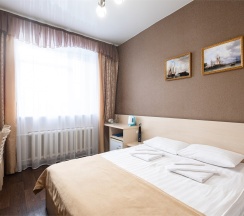 14 Одноместный номер(стандарт улучшенный),с двухспальной кроватью. в Аппартамент