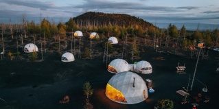 Мильковский район: Глэмпинг Толбачик Кэмп