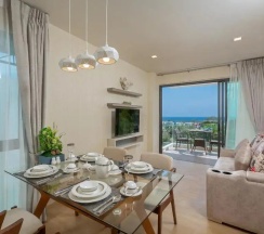 Четырёхместный люкс Пентхаус с 2 комнатами с видом на море в Отель Splendid Sea View Resort