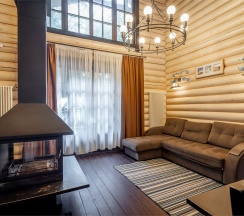 Гостевой дом с горячей купелью и камином в Лепота