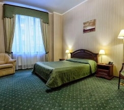 Двухместный номер Comfort c 1 комнатой двуспальная кровать в Сова