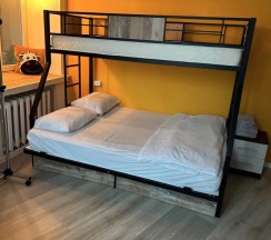 1-комнатные апартаменты студия 14-2 в Good Room Guru (Гуд Рум Гуру) на улице Земляной вал