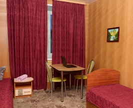 Двухместный номер с общим душем и туалетом в Сладкий сон