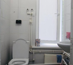 Кровать в общем  номере   с 4-двухъярусными кроватями 16м² в Отель на Первомайской