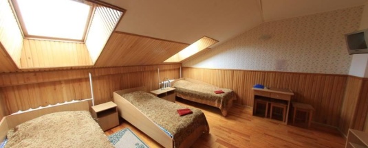 3-местный номер эконом (мансарда) в Торопа