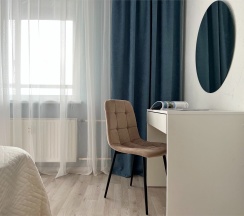 "KristaKosta" Однокомнатная квартира с потрясающим видом на залив (Метро Ленинский проспект/Автово, 10 минут на транспорте) в Rauktis apartments