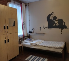 Койко-место в женском номере в Кино хостел на Выборгской