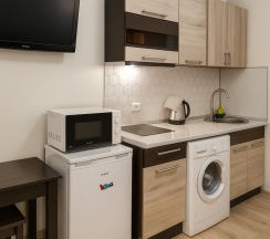 Комфорт Двуспальный С Ванной в Metro rooms