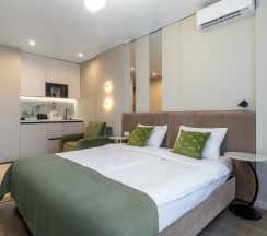 Praline №323 | Студия с видом на Волгу в Nort на Родионова