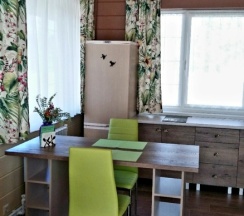 Двухместная студия Standard с красивым видом из окна двуспальная кровать в Усадьба Коноваловых