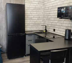 Студия с балконом и с красивым видом из окна в Апартаменты Фрунзе 49/2 этаж 21