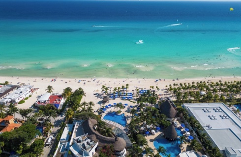 Мексика, Плайякар: Курортный отель The Reef Playacar Beach Resort & Spa All Inclusive