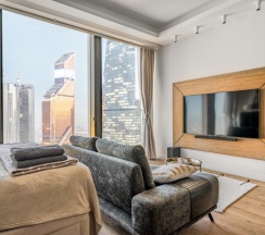 Однокомнатный Люкс 50 этаж 50 м² ЖК «Neva Towers» в InPremium Москва-Сити