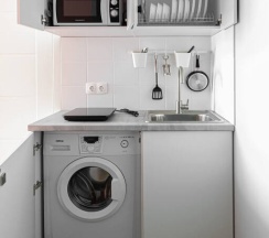 Апартаменты Эконом двуспальная кровать в Апарт-отель Nordy Homes Minsk