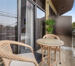 Стандарт с двуспальной кроватью в Отель на Горького