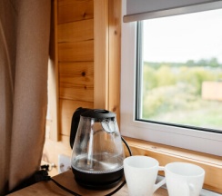 Ягодный домик с террасой в Ягодная Деревня