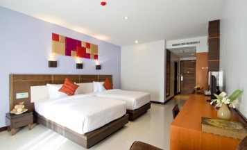 Двухместный номер Deluxe 2 отдельные кровати в Welcome World Beachfront Resort