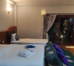 Двухместный номер Standard с балконом и с видом на сад 2 отдельные кровати в Foresto Sukhothai Guesthome