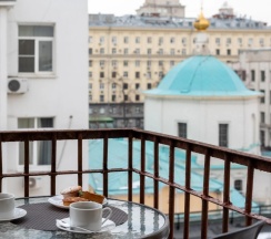 Четырёхместные апартаменты с 3 комнатами в GM Apartments