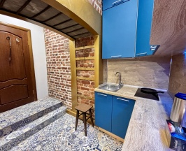 Одноместный номер с кухней (душ за пределами номера) в Красный терем