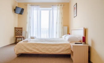 Одноместный номер Standard с балконом и с видом на море в Зеештерн