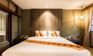 Двухместный номер Deluxe с видом на бассейн 2 отдельные кровати в Отель Naiya Buree Boutique Resort