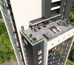 1-комнатные апартаменты, 35м² в DreamHouse