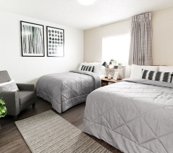 Четырёхместный номер Premium 2 отдельные кровати в InTown Suites Extended Stay Denver CO - Aurora Havana Street