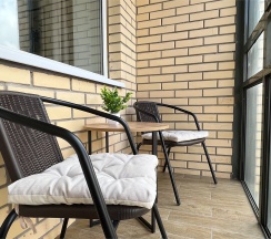 Евро-двухкомнатная квартира в Rauktis apartments