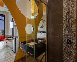 Двухместный номер Deluxe с видом на океан 2 отдельные кровати в Siam@Siam Design Hotel Pattaya